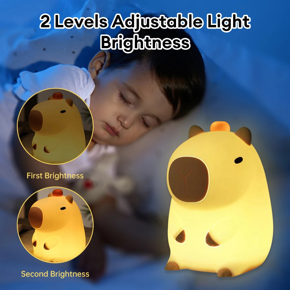Capybara Night Light
