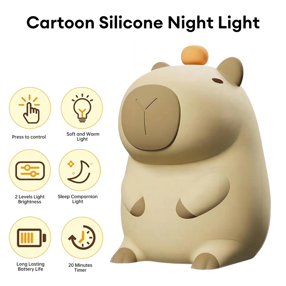 Capybara Night Light