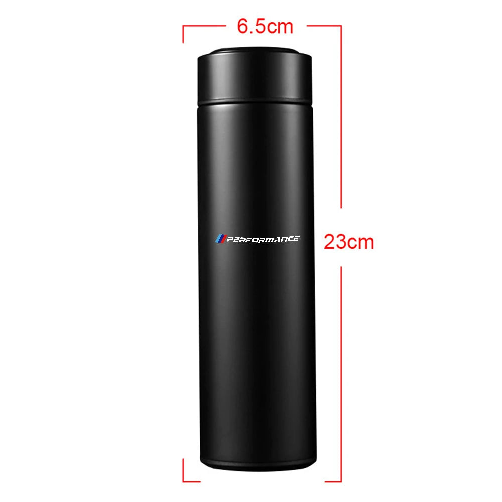 500ml Portable Car Smart Thermos Bottle